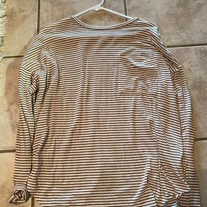 Long sleeve old navy pocket tee